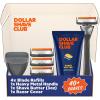 imageDollar Shave Club  The VIP Shave Set  4 Extra Close Refill Cartridges 1 Heavy Metal Handle 1 Shave Butter 3 ounce 1 Razor Cover Razors for Men