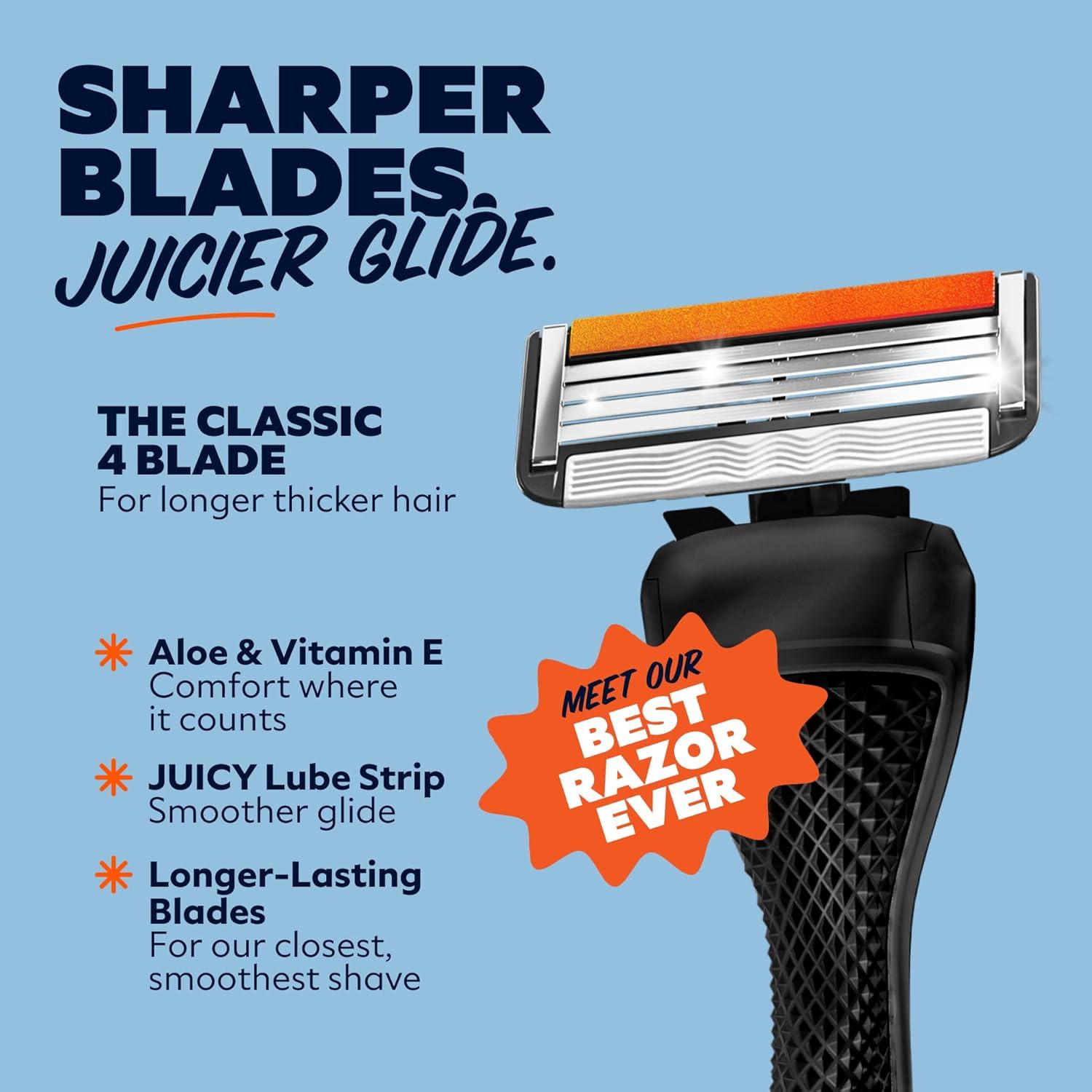 imageDollar Shave Club Bulk Shave Set 16 Swift Rinse Refill Cartridges 1 Handle Black 1 Razor Cover