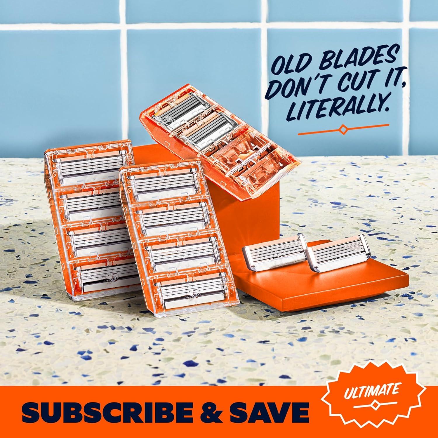 imageDollar Shave Club Bulk Shave Set 16 Swift Rinse Refill Cartridges 1 Handle Black 1 Razor Cover